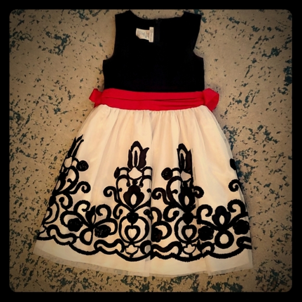 Bonnie Jean size 10 dress Holiday formal